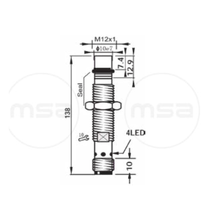 SPSF1-M121.5P-OEU4/138 | 1-011918
